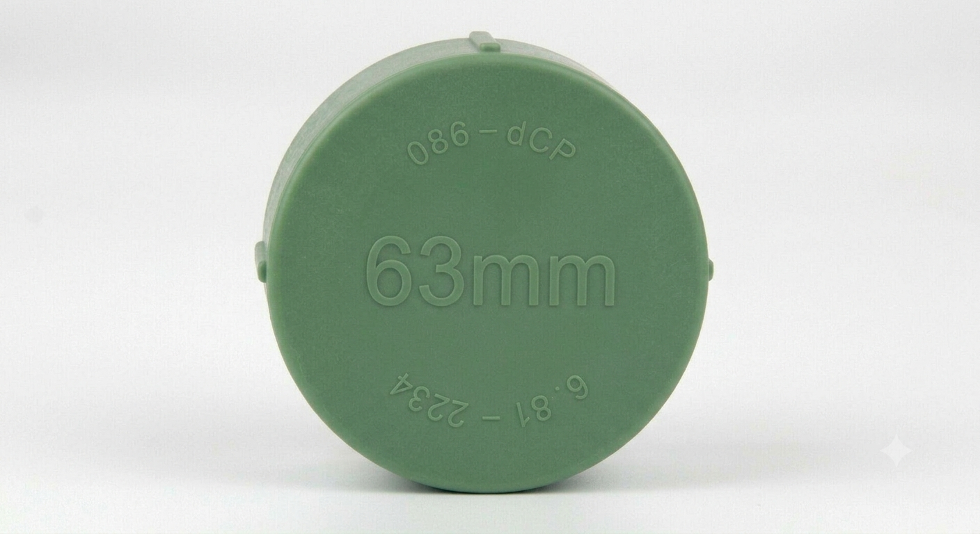 TAPON CAPA DE 63MM TUBO PLUS